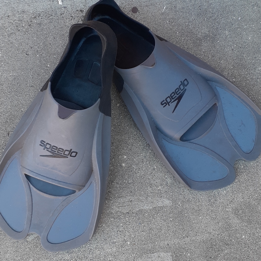 SPEEDO FINS BIOFUSE SIZE 11-12 - Picture 2 of 5